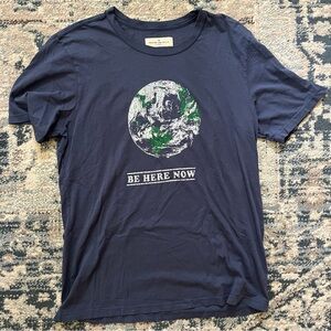 imogene + willie Navy Blue Graphic Tee